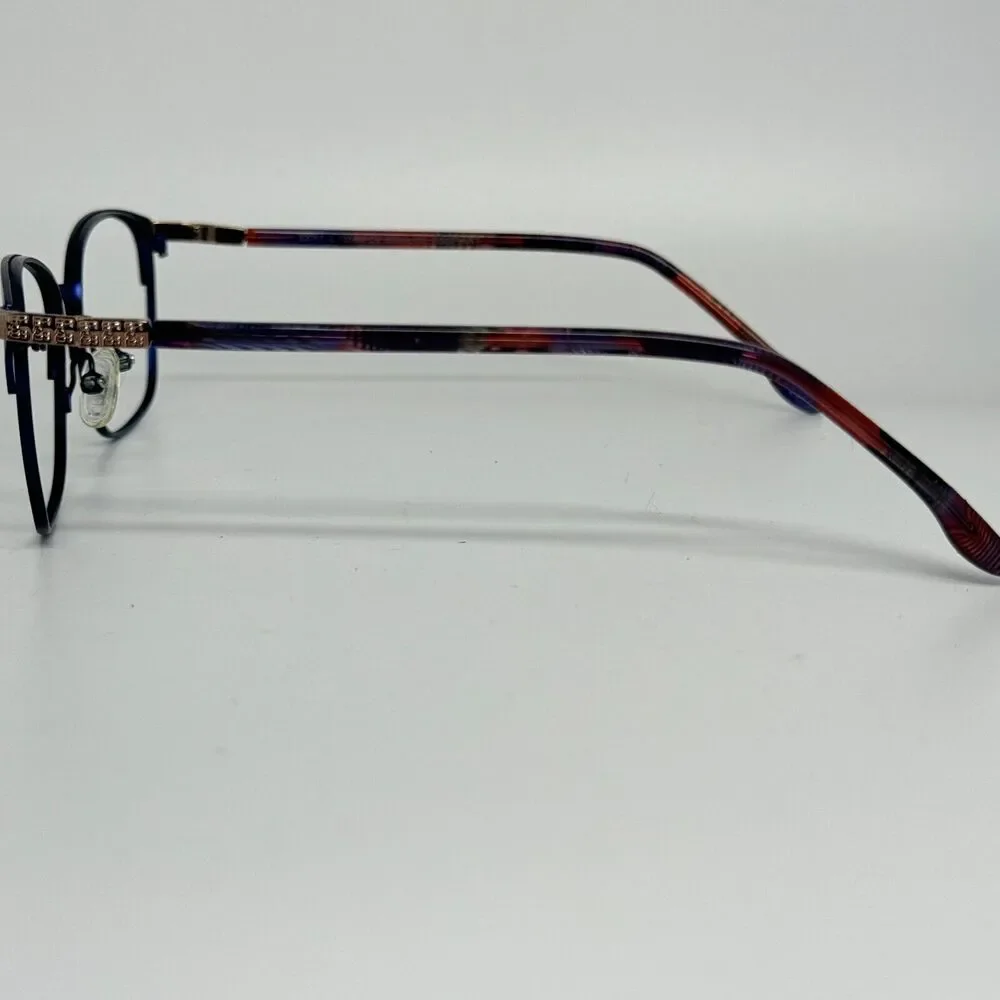 BCBGMAXAZRIA Annalise Eggplant‎ Eyeglasses Frame 52-17-135mm B39mm H13557